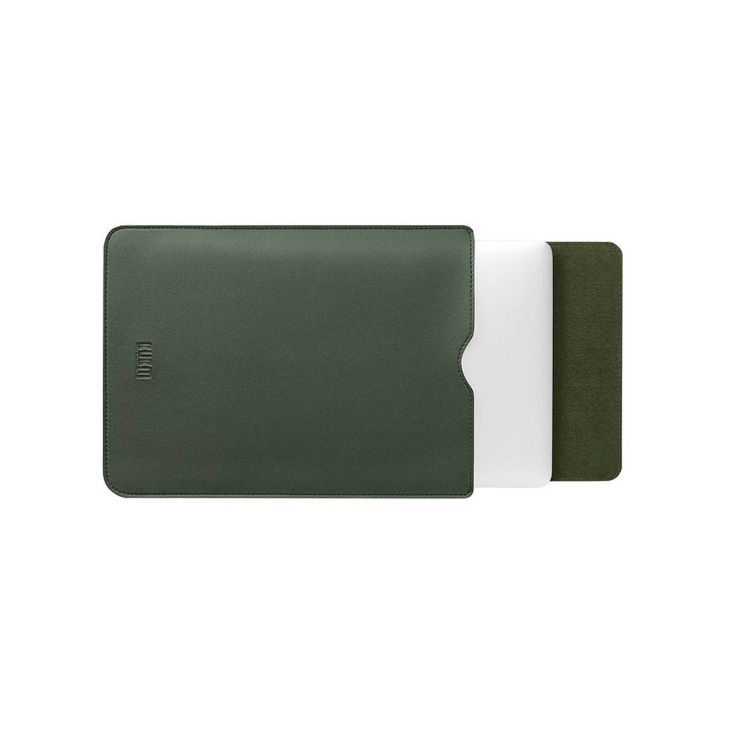 BUBM PU Laptop Sleeve Bag - PGDNB 13&quot; - Blakish Green